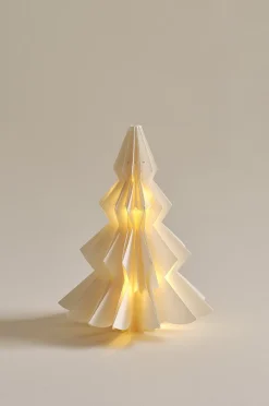 ABIES Deko-Weihnachtsbaum mit Lichterkette