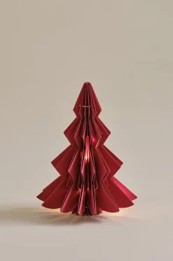 ABIES Deko-Weihnachtsbaum mit Lichterkette