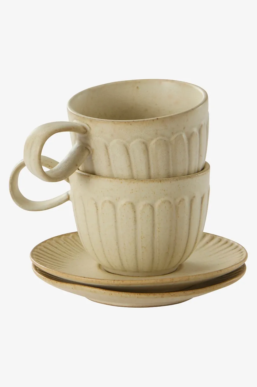 ALVIA Tasse mit Untertasse