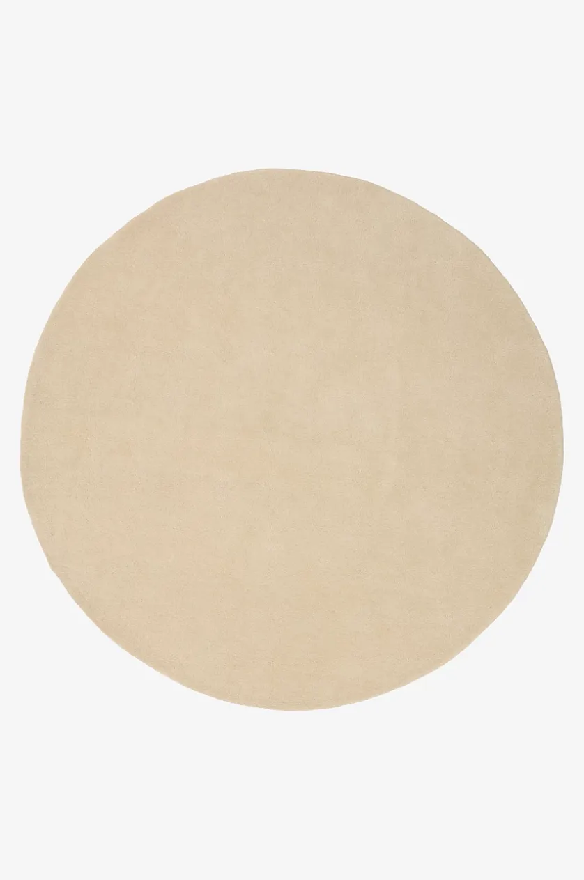 ASIA (Field Unset) runder Wollteppich 200 cm