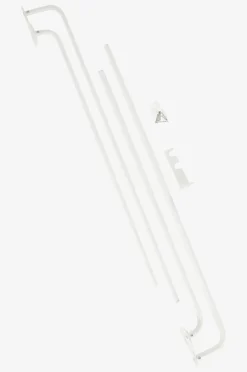 AURI Gardinenstange doppelt 110-186 cm