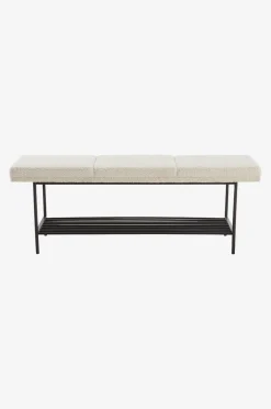 BARKLY Bank mit Schuhregal 140 cm