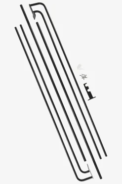 BAY Gardinenstange doppelt 277-396 cm