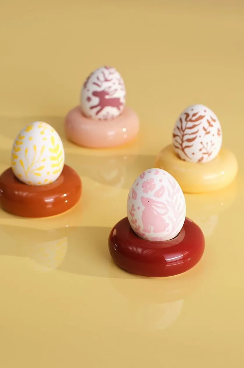 BIRK Eierbecher mit 4er-Pack