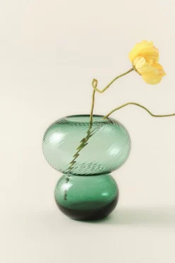 BUBBLAN Glasvase, 19,5 cm hoch