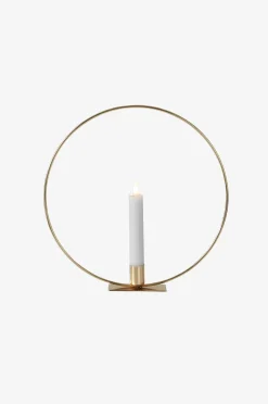 CANDLE RING Tisch-Deko mit LED-Kerze