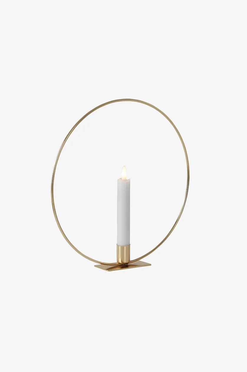 CANDLE RING Tisch-Deko mit LED-Kerze