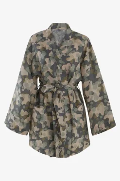 CARA kurzer Kimono aus Flachs