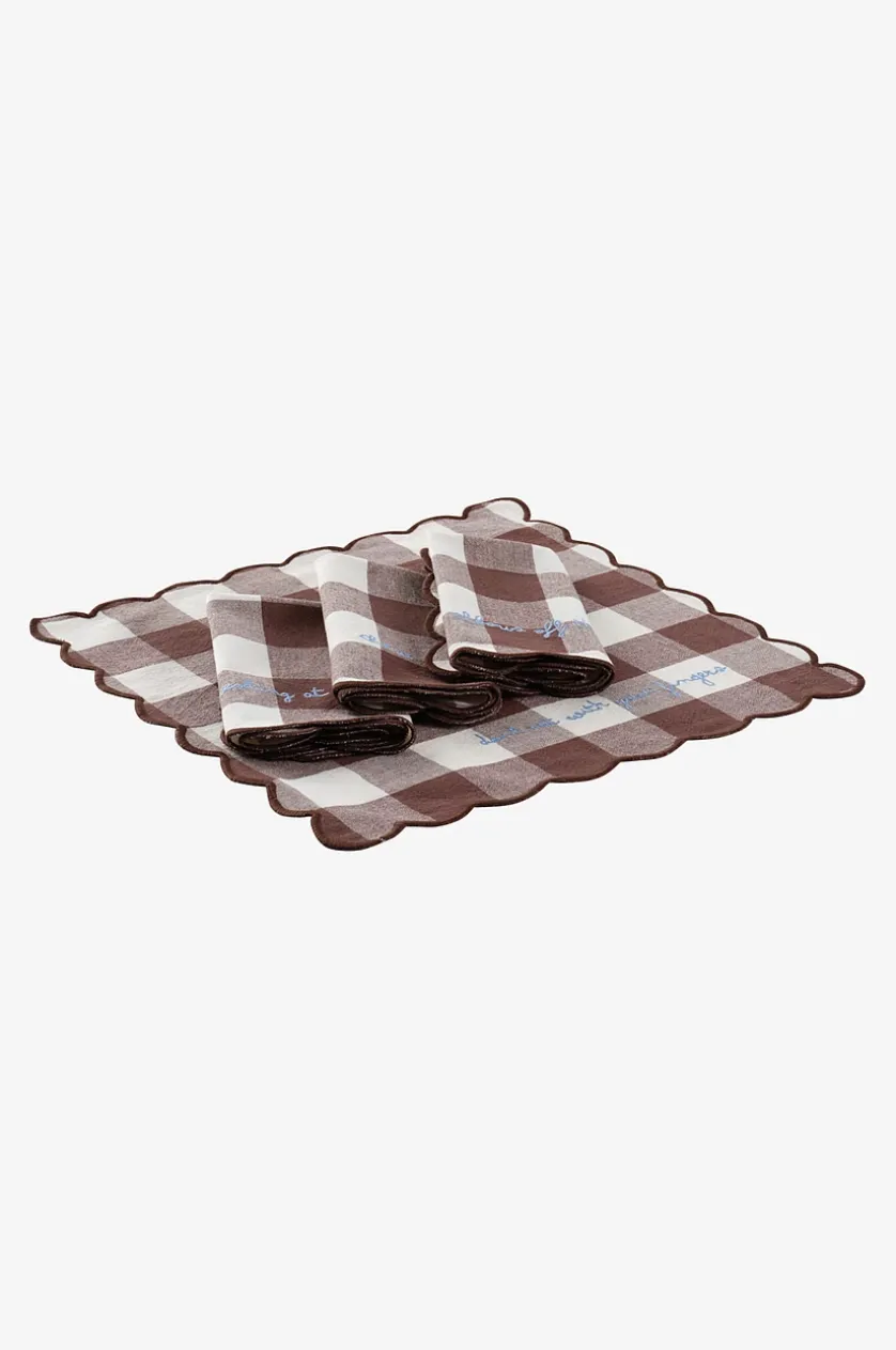 CARLY Serviette 4er-Pack