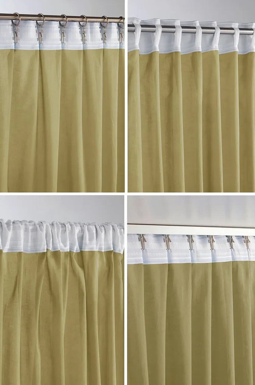 CORINNE Voile-Gardine im 2er-Pack