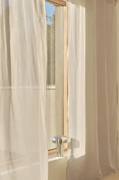 CORINNE Voile-Gardine im 2er-Pack