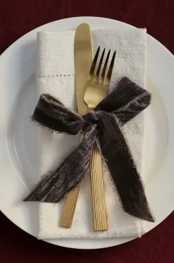CRUSHED VELVET Samtband