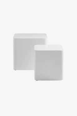 CUBO Beistelltisch, 2 St., 30 x 30 cm + 40 x 40 cm