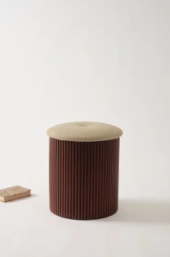 DARWIN Pouf/Hocker Ø 40 cm