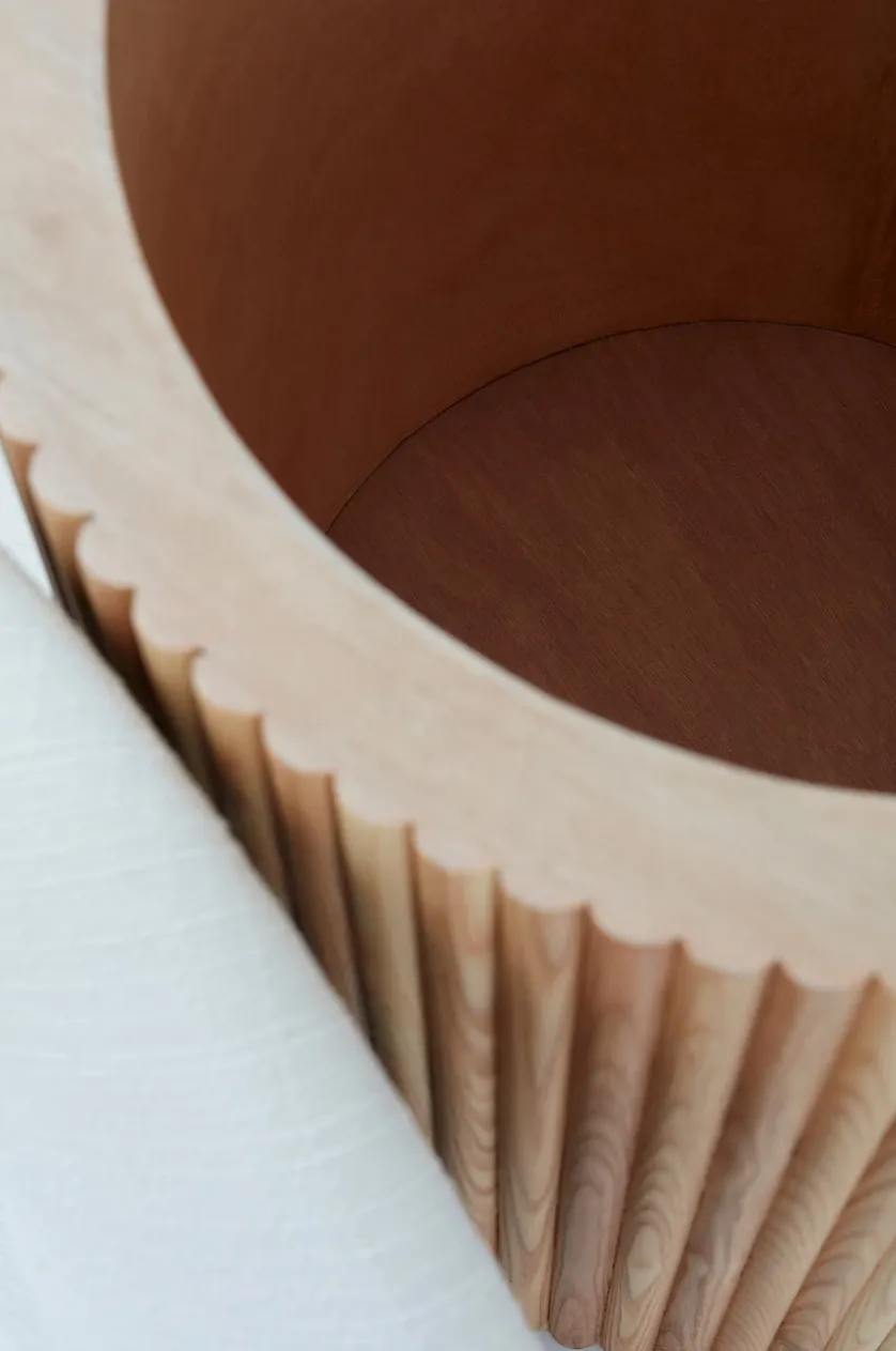 DARWIN Pouf/Hocker Ø 40 cm