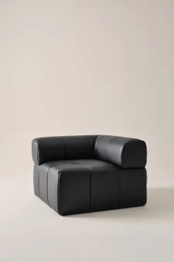 DERMY Sofamodul Ecke PU/Leder-Mix