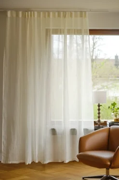 ELLEN Leinenvorhang 1-Länge extra breit