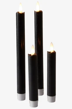 FLAMME Antikkerze LED 25 cm, 2 St.