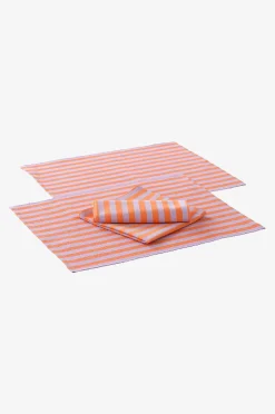FRIDOLIN Tischset mit 2er-Pack Serviette mit 2er-Pack