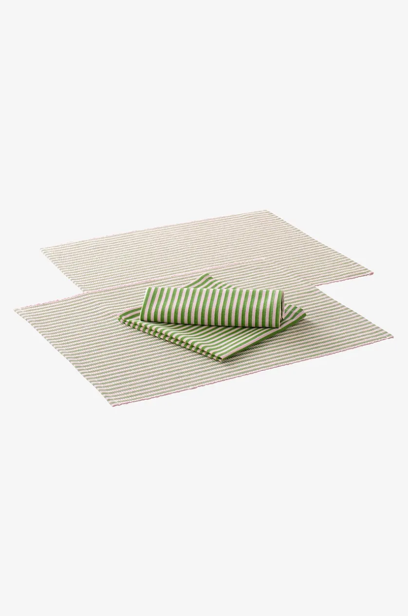 FRIDOLIN Tischset mit 2er-Pack Serviette mit 2er-Pack