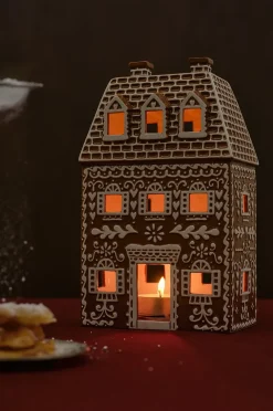 GINGERBREAD HOUSE Kerzenständer