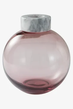 HILLEVI Glasvase, 19 cm hoch