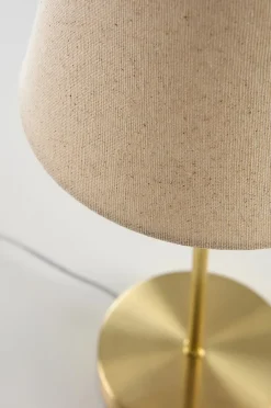 LASSE Tischlampe aus Messing mit 2er-Pack