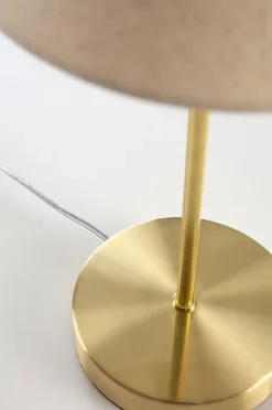 LASSE Tischlampe aus Messing mit 2er-Pack