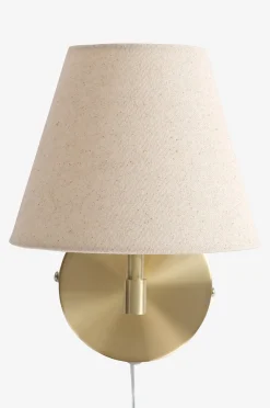 LASSE Wandlampe im 2er-Pack aus Messing