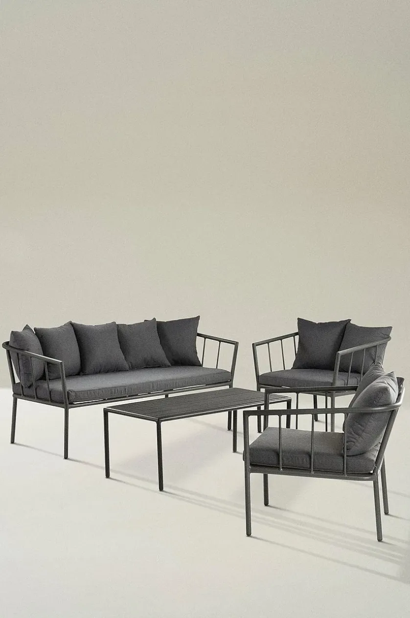 MENTON Lounge-Möbel, 4-teilig