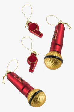 MUSIC Weihnachtsdekoration 4er-Pack