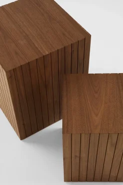 PALANZO Beistelltisch 2er-Pack 30x30 cm 40x40 cm