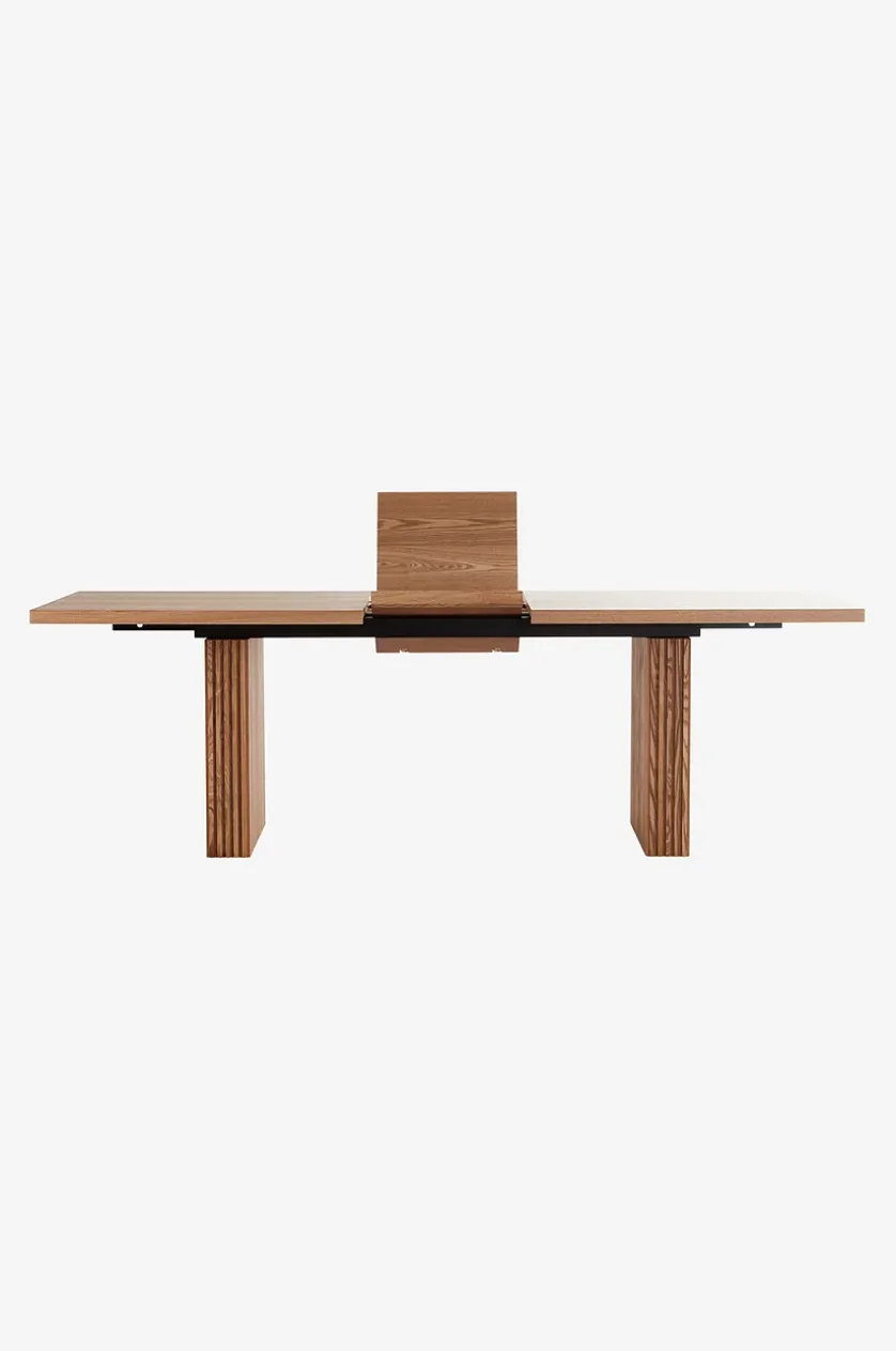 PALANZO Esstisch mit Einlegeplatte 105x196+45 cm