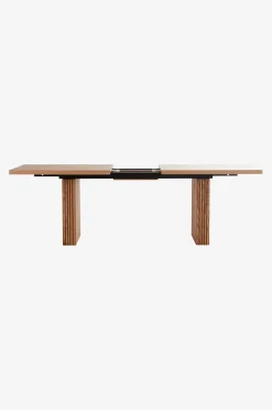 PALANZO Esstisch mit Einlegeplatte 105x196+45 cm