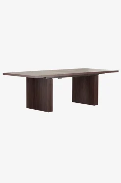 PALANZO Esstisch mit Einlegeplatte 105x196+45 cm