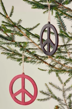 PEACE Weihnachtsdekoration 4er-Pack