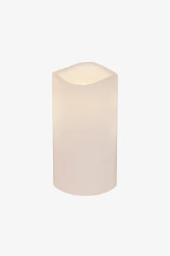 PETE Stumpenkerze LED Höhe 15 cm.