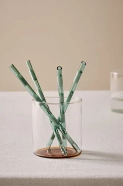 POPPY Strohhalm aus Glas 4er-Pack