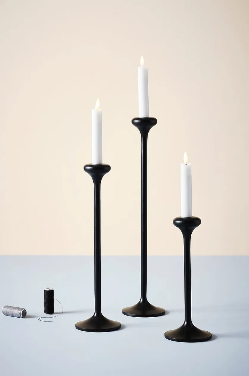 RAKEL Kerzenleuchter 3er-Set