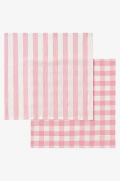 SANNE Serviette aus Leinen-Mix 4er-Pack