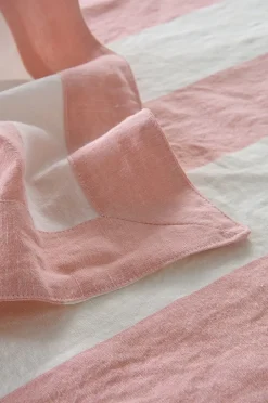 SANNE Tischdecke aus Leinen-Mix