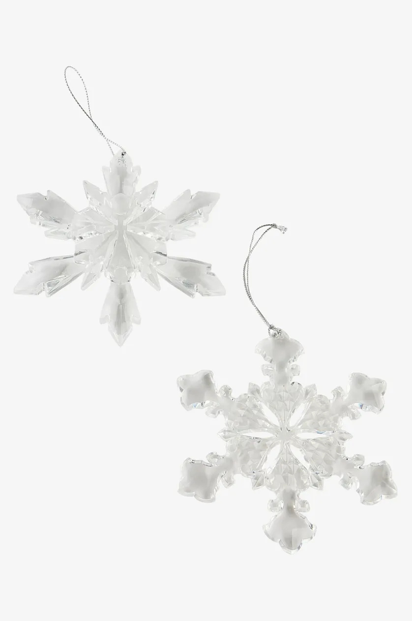 SNOWFLAKE Weihnachtsdekoration 4er-Pack