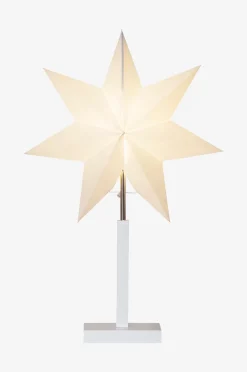 Stern mit Sockel Karo 55 cm