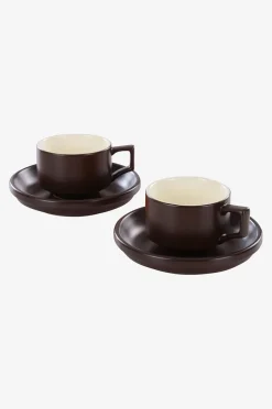 THELMA Kaffeetasse mit Beilagenteller im 2er-Pack