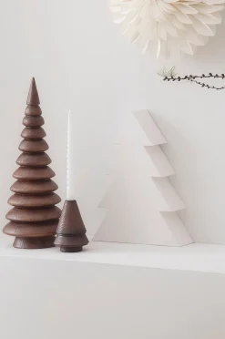 WOODY Kerzenleuchter 2er-Pack