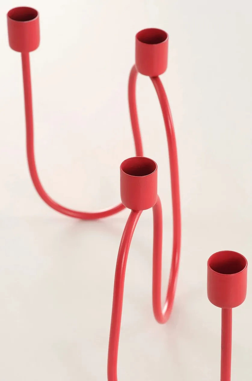 ZIGZAG Kerzenhalter 4 Kerzen